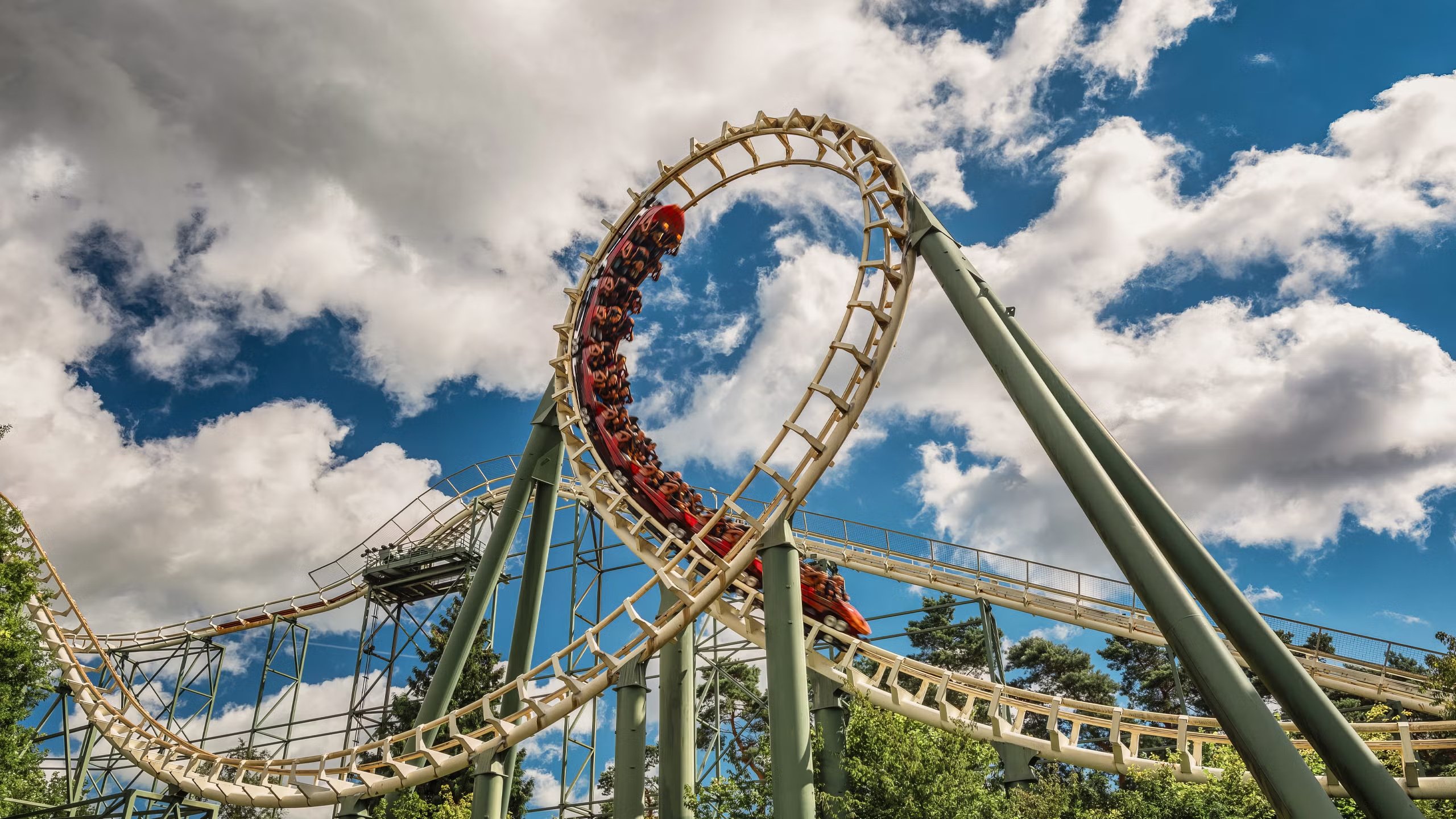 Backdrop for Efteling Attracties