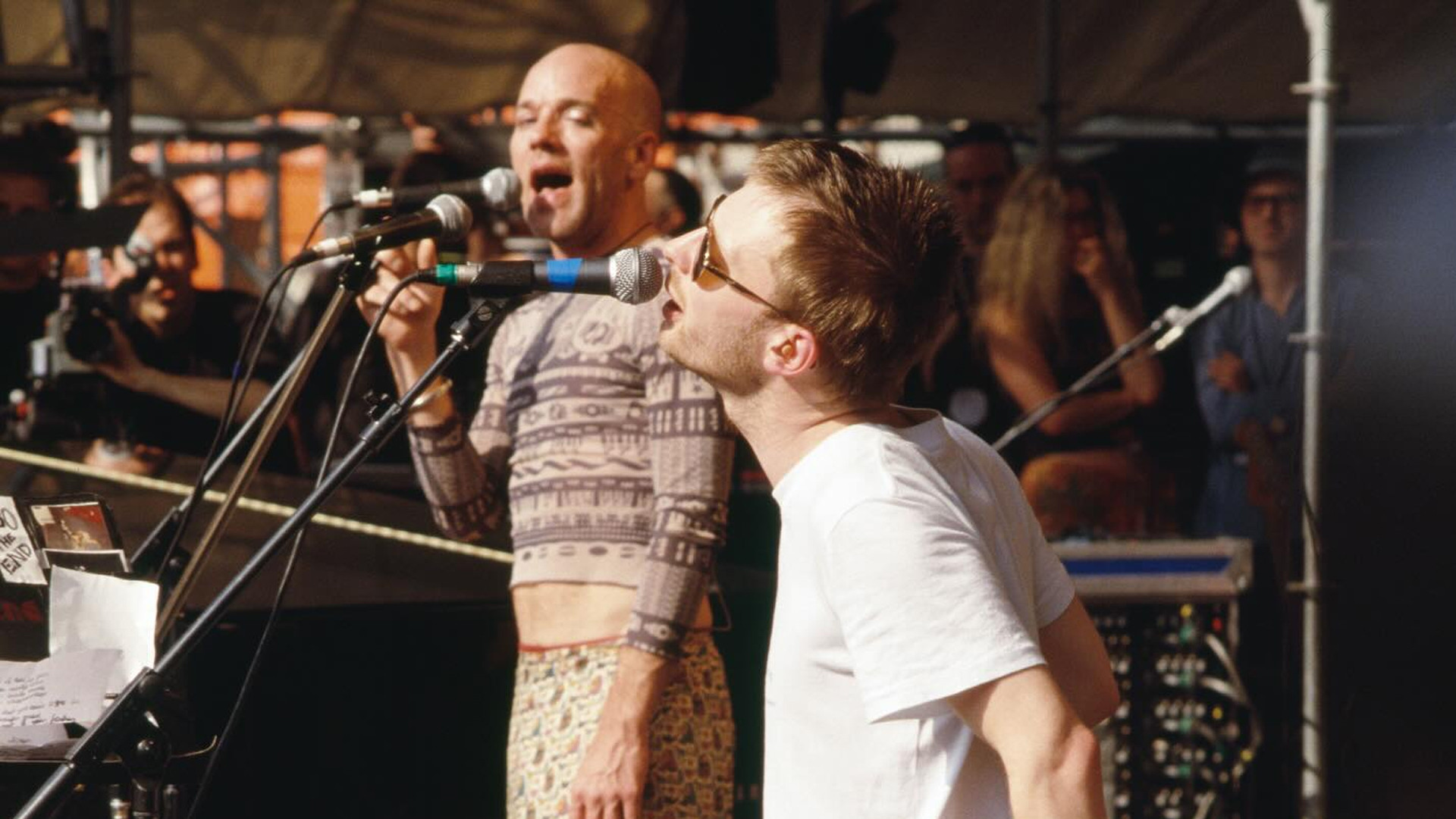 Backdrop for Tibetan Freedom Concert