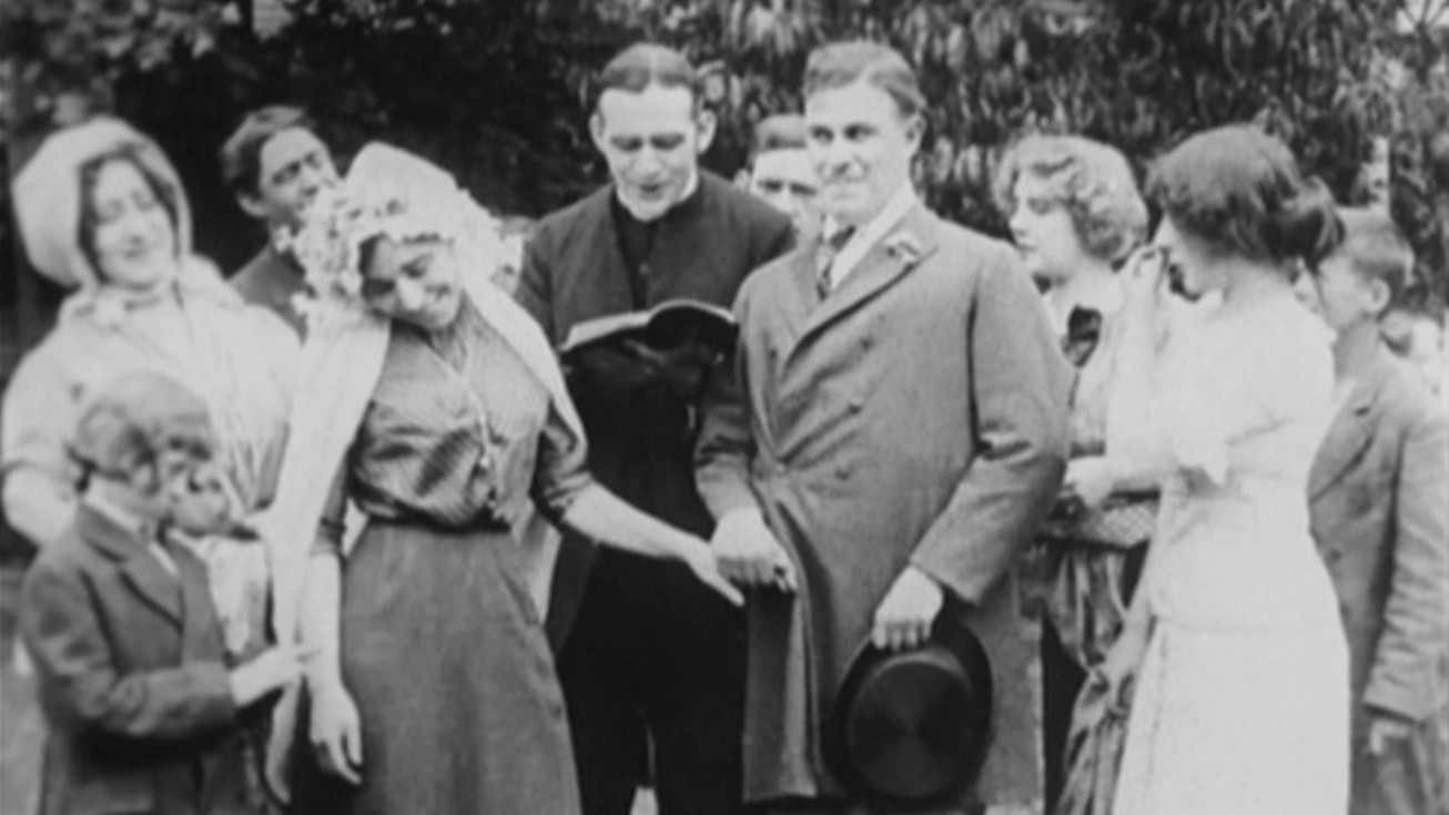 Backdrop for A Grocery Clerk's Romance