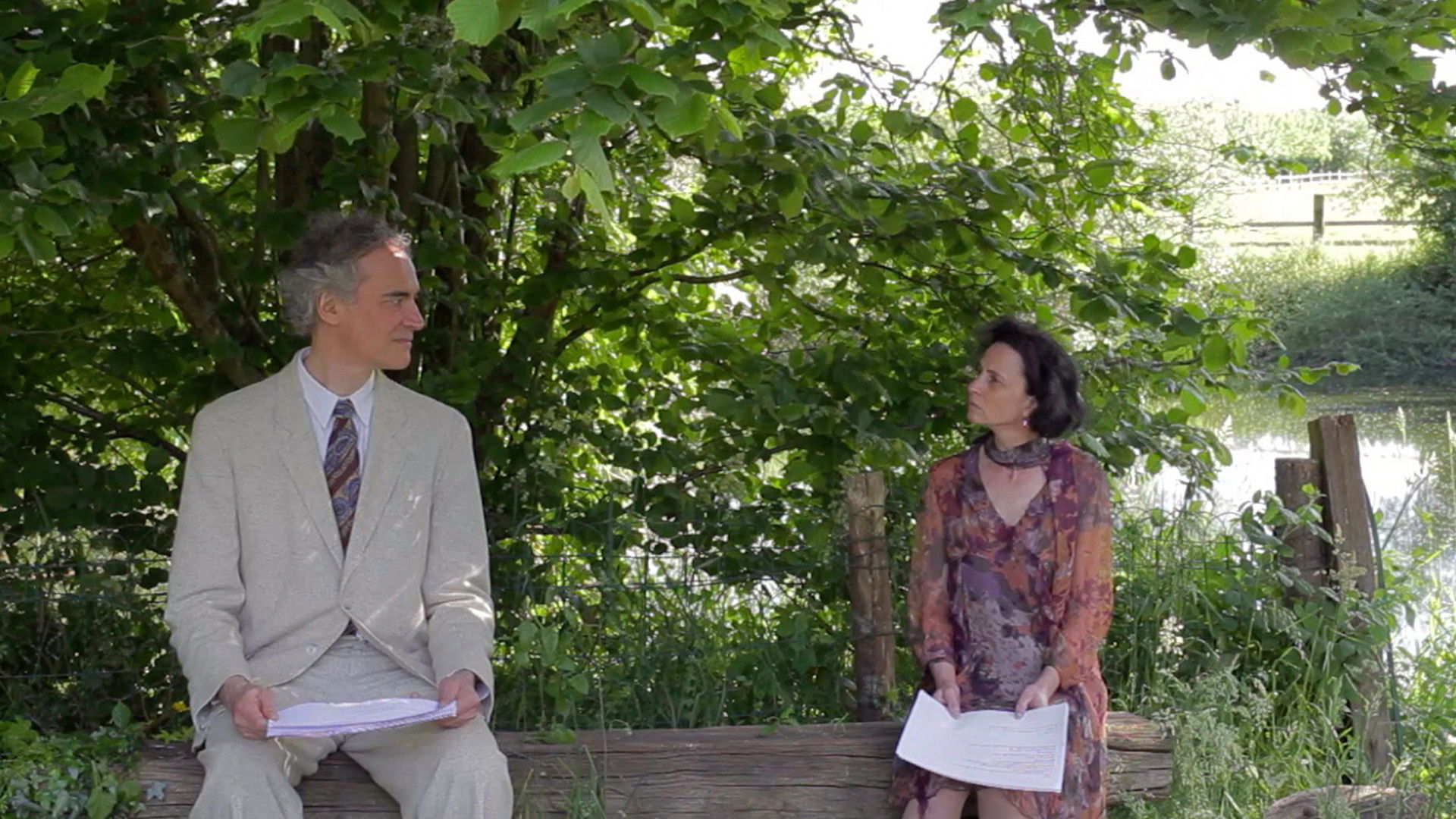 Backdrop for Dialogue of Shadows