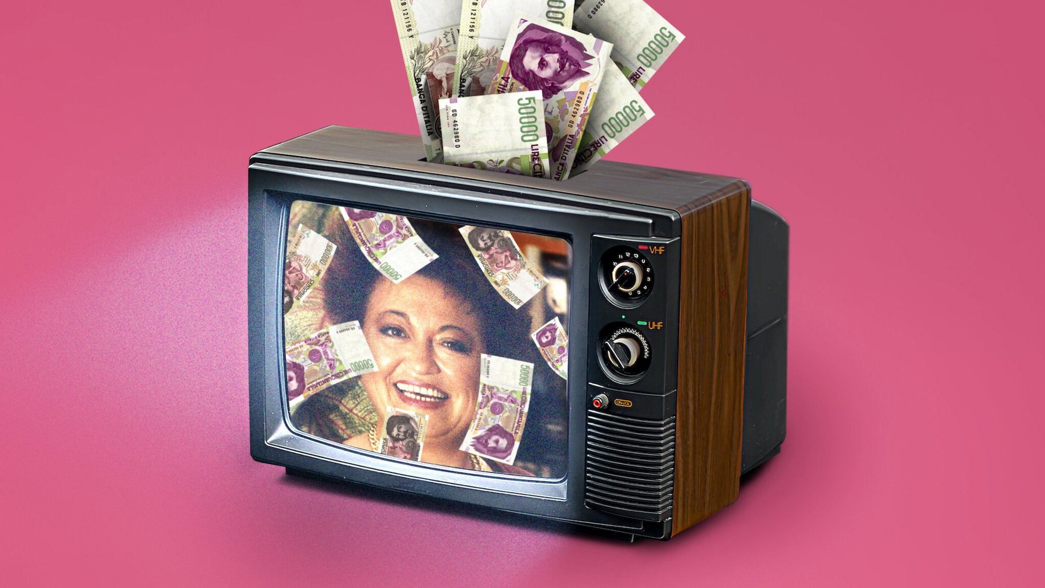 Backdrop for Fortune Seller: A TV Scam