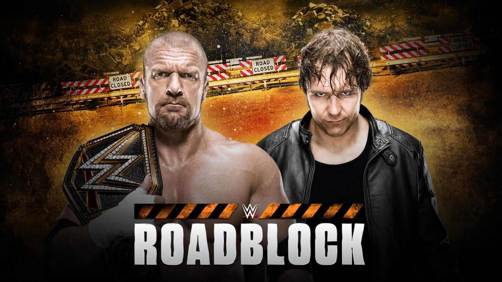 Backdrop for WWE Roadblock 2016