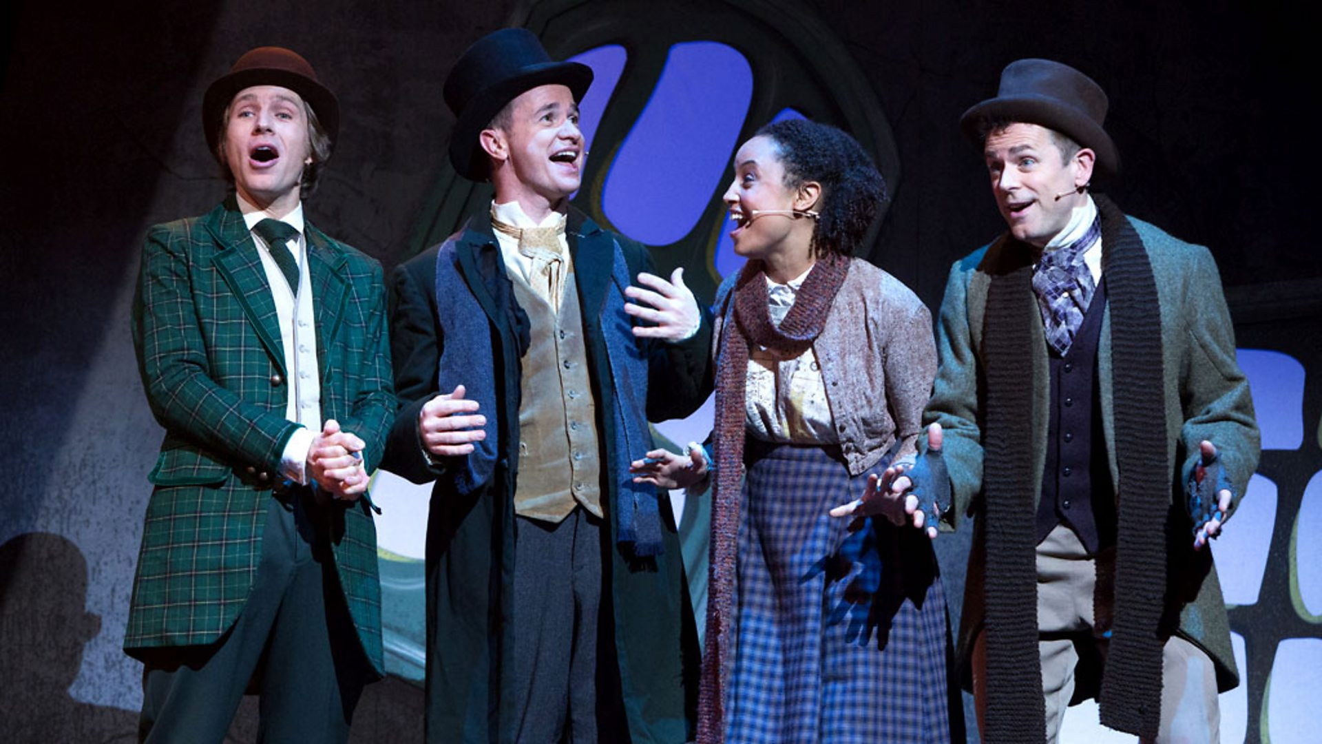 Backdrop for CBeebies Presents: A Christmas Carol