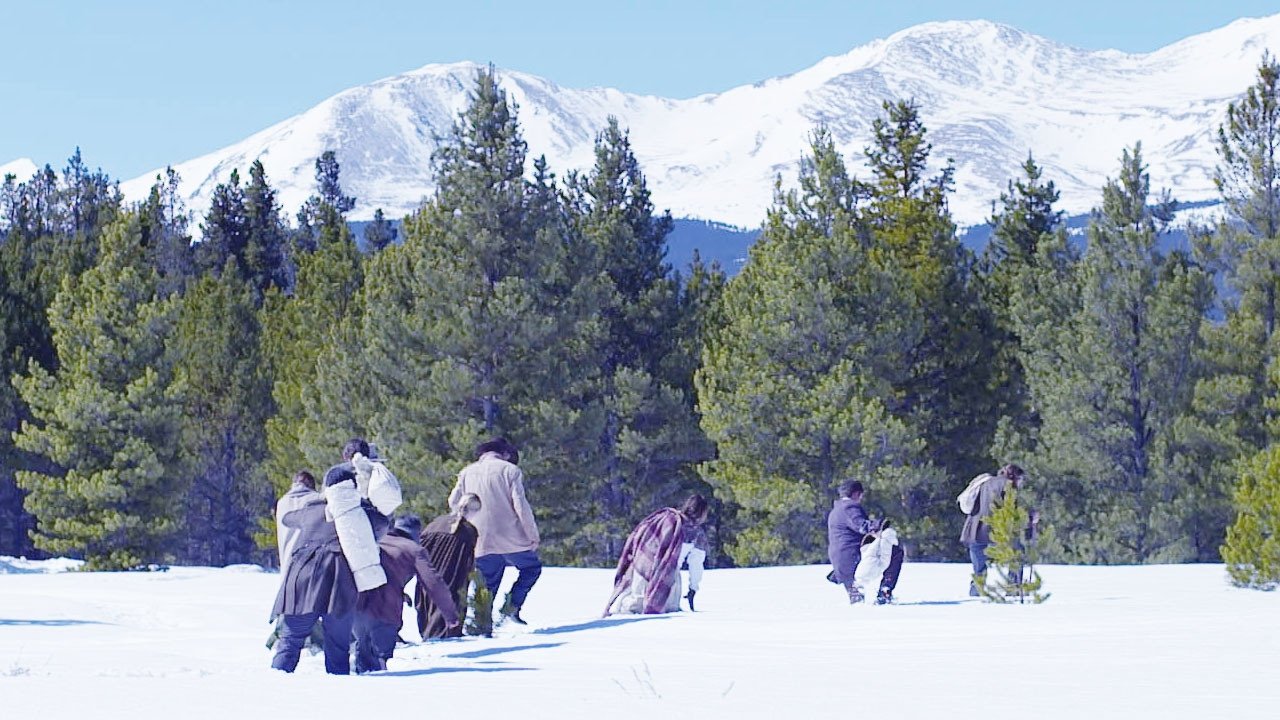 Backdrop for Dead of Winter: The Donner Party