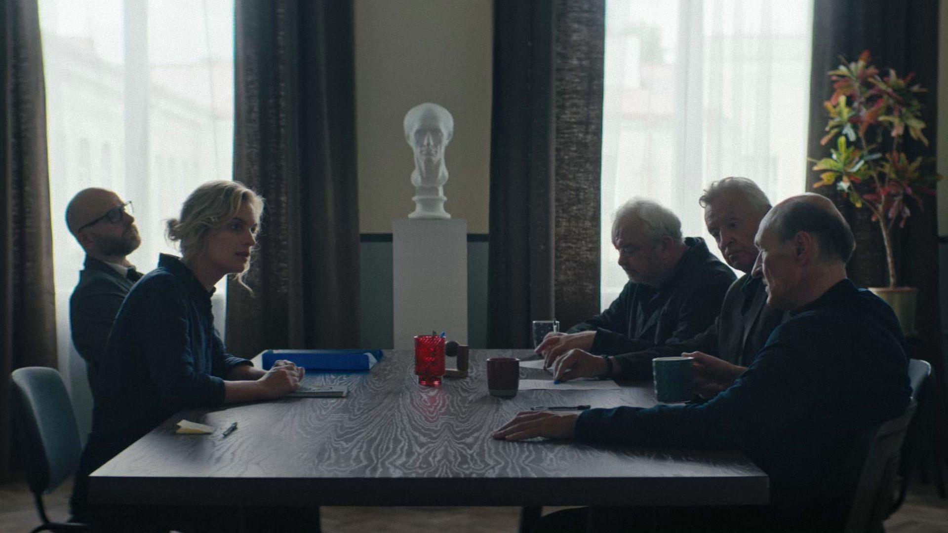 Backdrop for The Evaluation