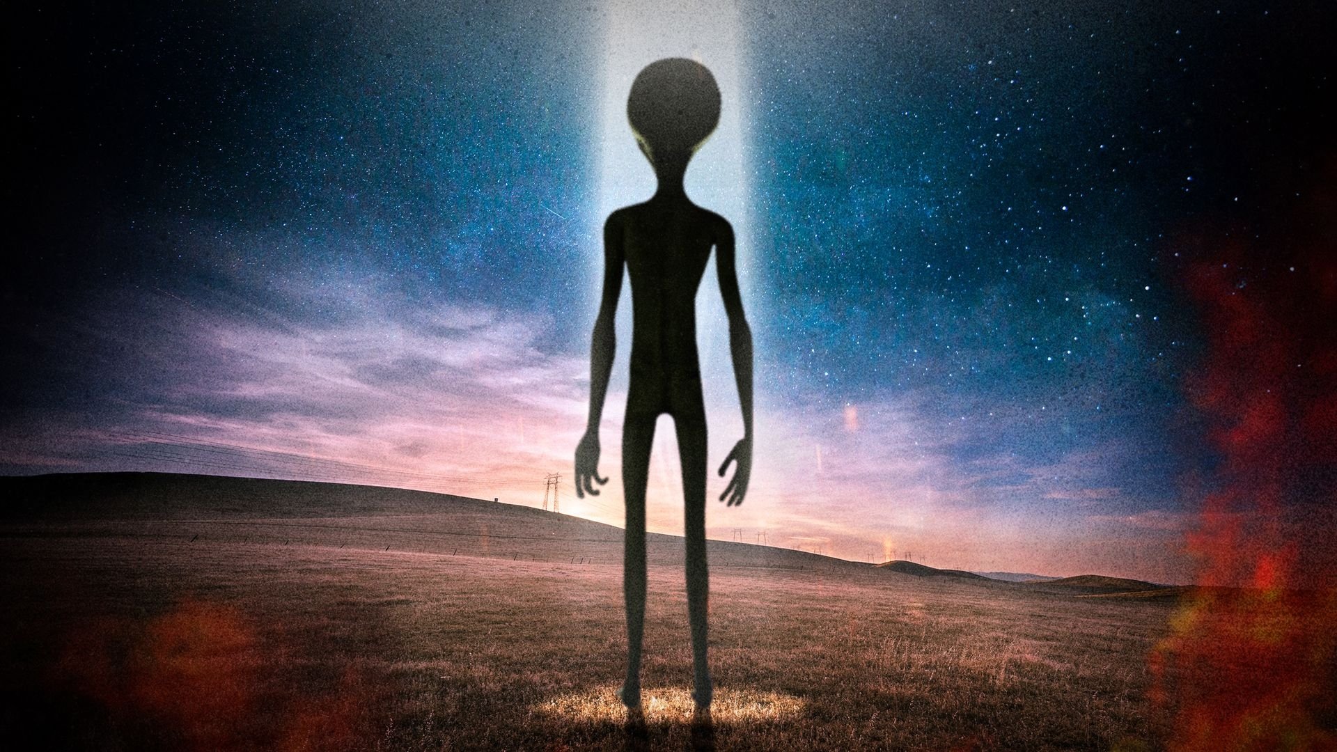 Backdrop for Alien Contact: Government Coverup