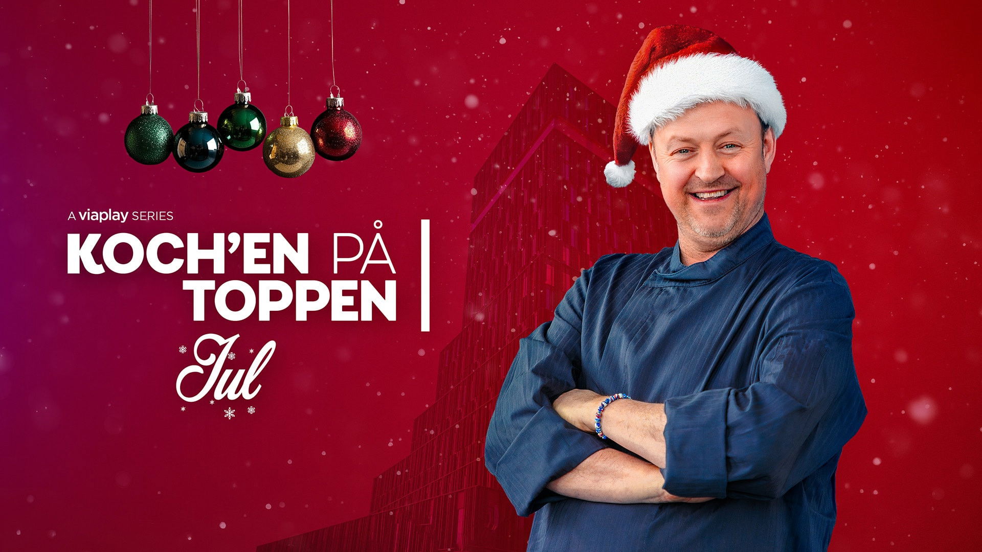 Backdrop for Koch'en på Toppen Jul