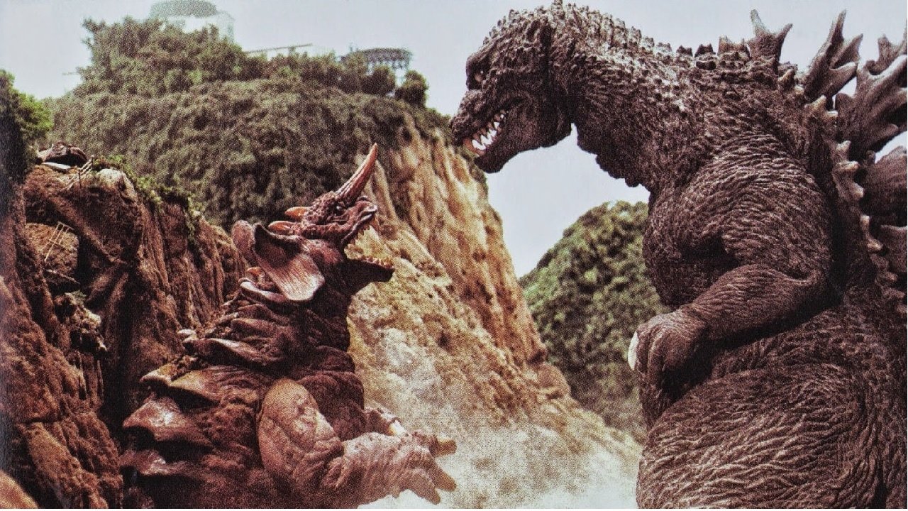 Backdrop for Godzilla, Mothra and King Ghidorah: Giant Monsters All-Out Attack
