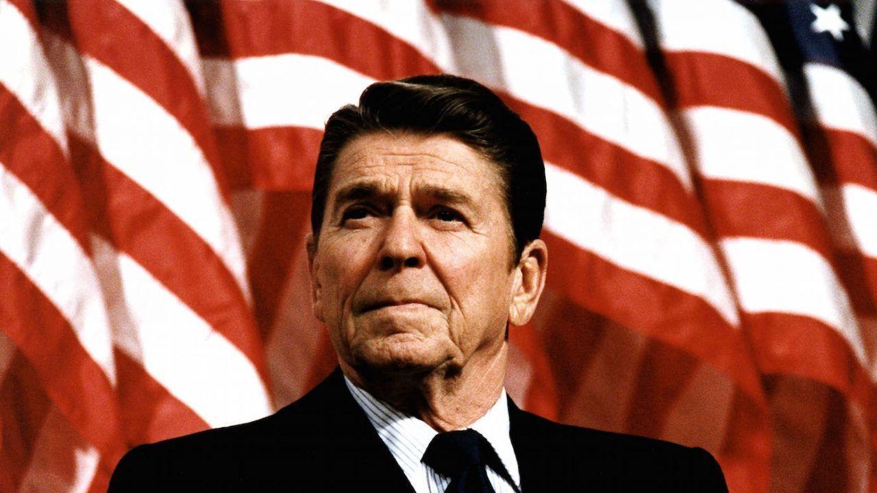 Backdrop for Ronald Reagan: An American President