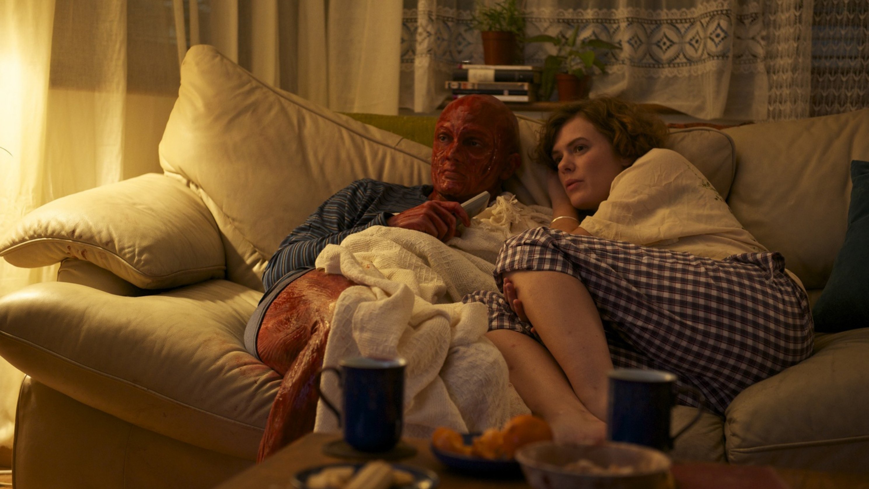 Backdrop for He Took His Skin Off for Me