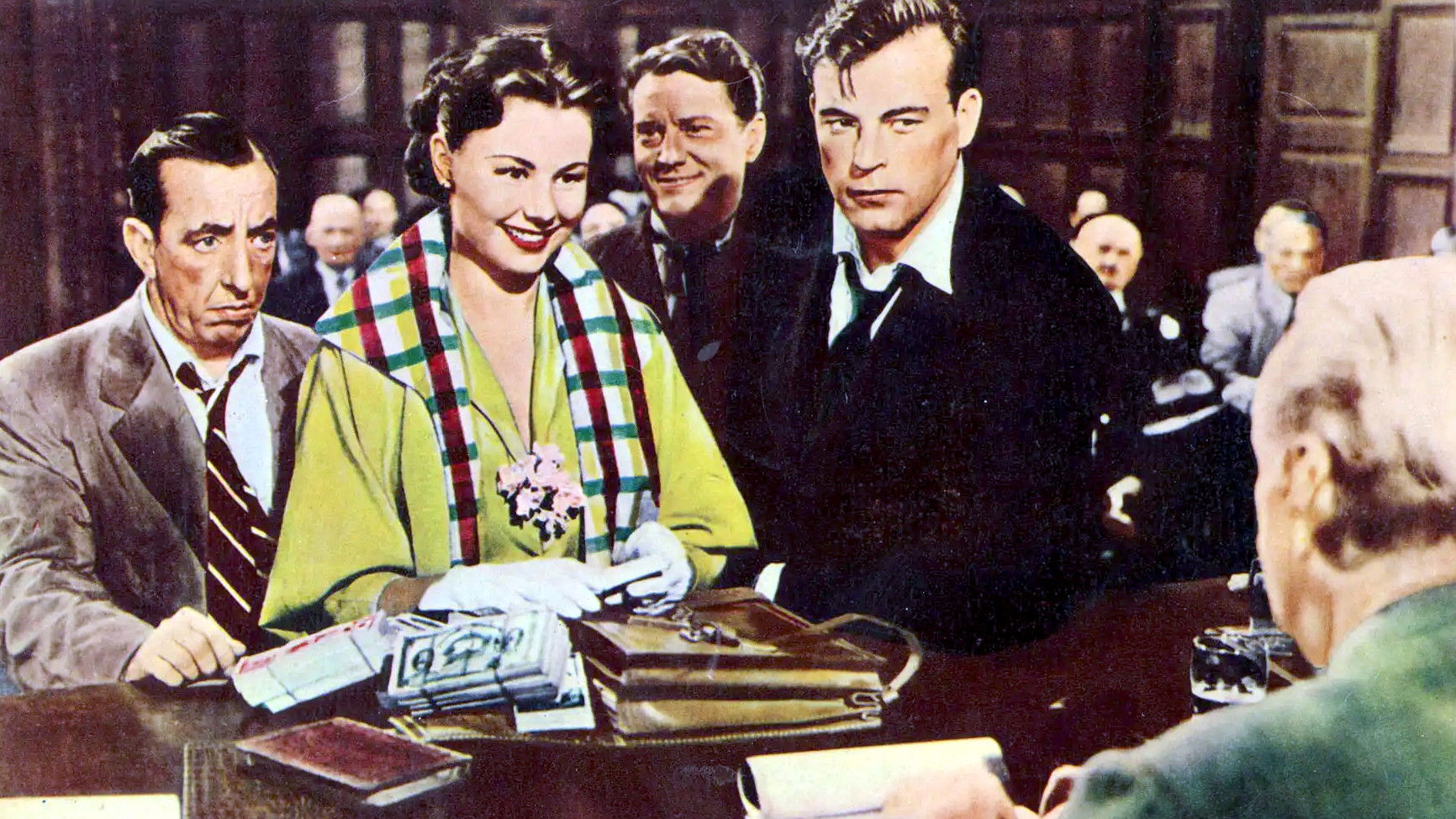 Backdrop for Bloodhounds of Broadway