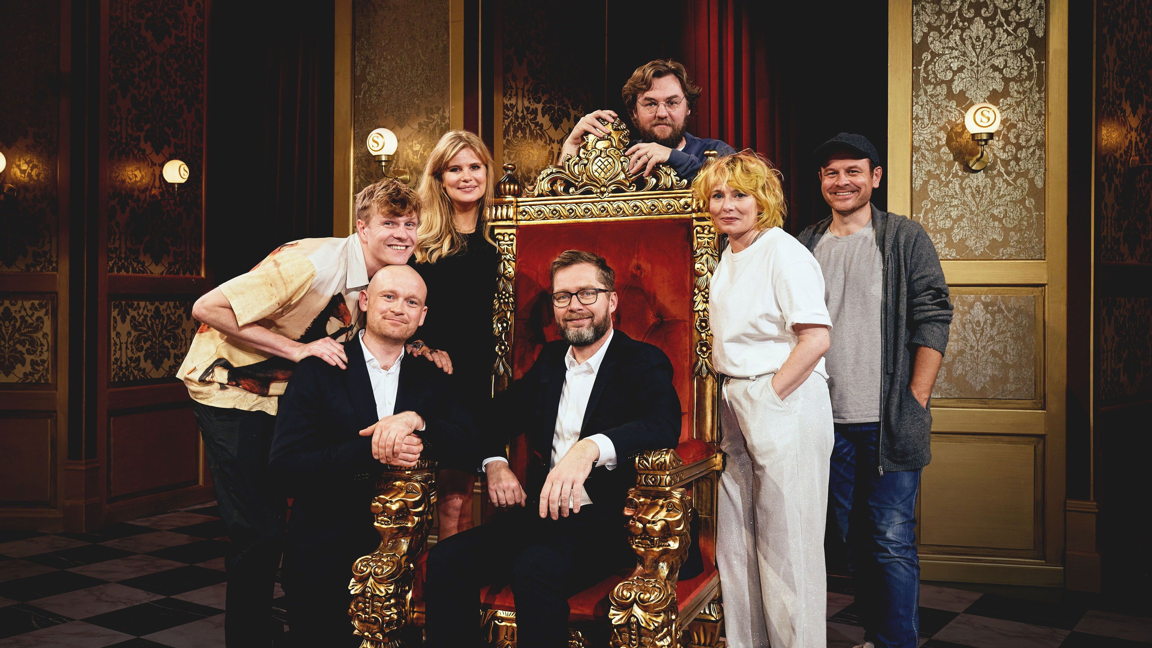 Backdrop for Taskmaster Denmark - Champion of Champions