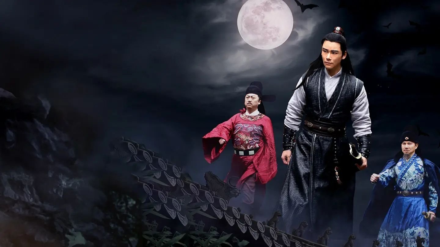 Backdrop for Murder In The First