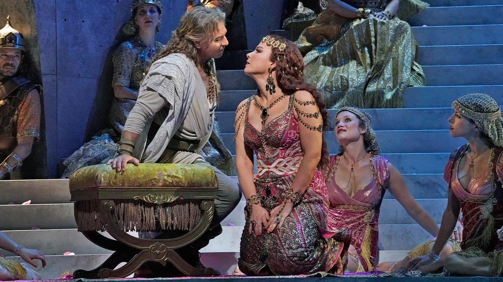 Backdrop for The Metropolitan Opera: Samson et Dalila