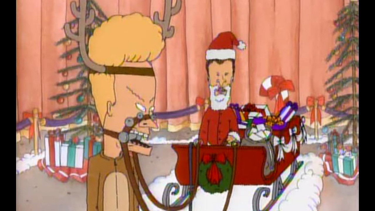 Backdrop for Beavis and Butt-Head Do Christmas