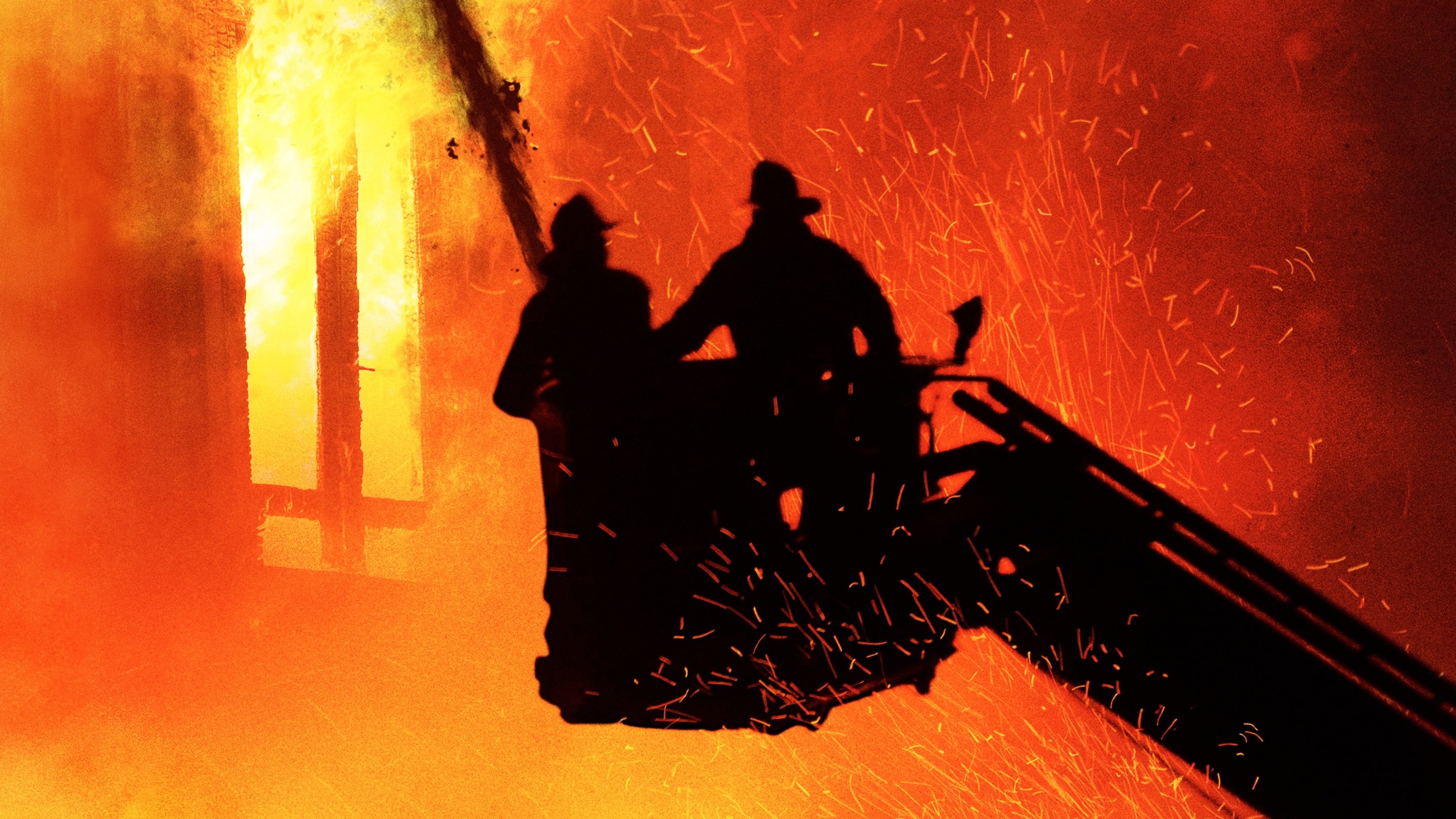 Backdrop for A Good Job: Stories of the FDNY