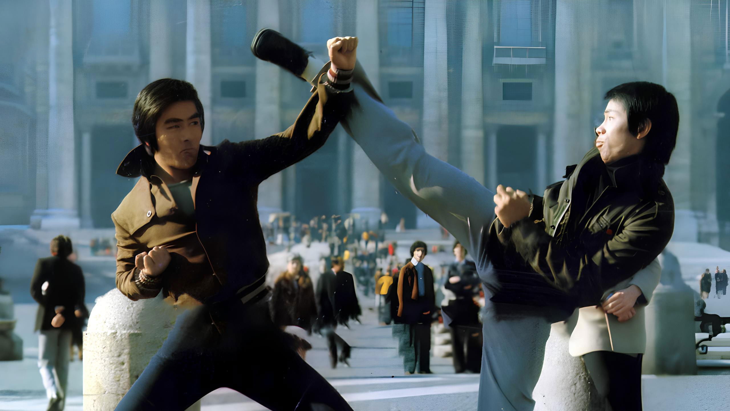 Backdrop for Little Godfather from Hong Kong