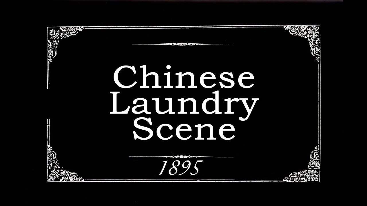 Backdrop for Chinese Laundry Scene