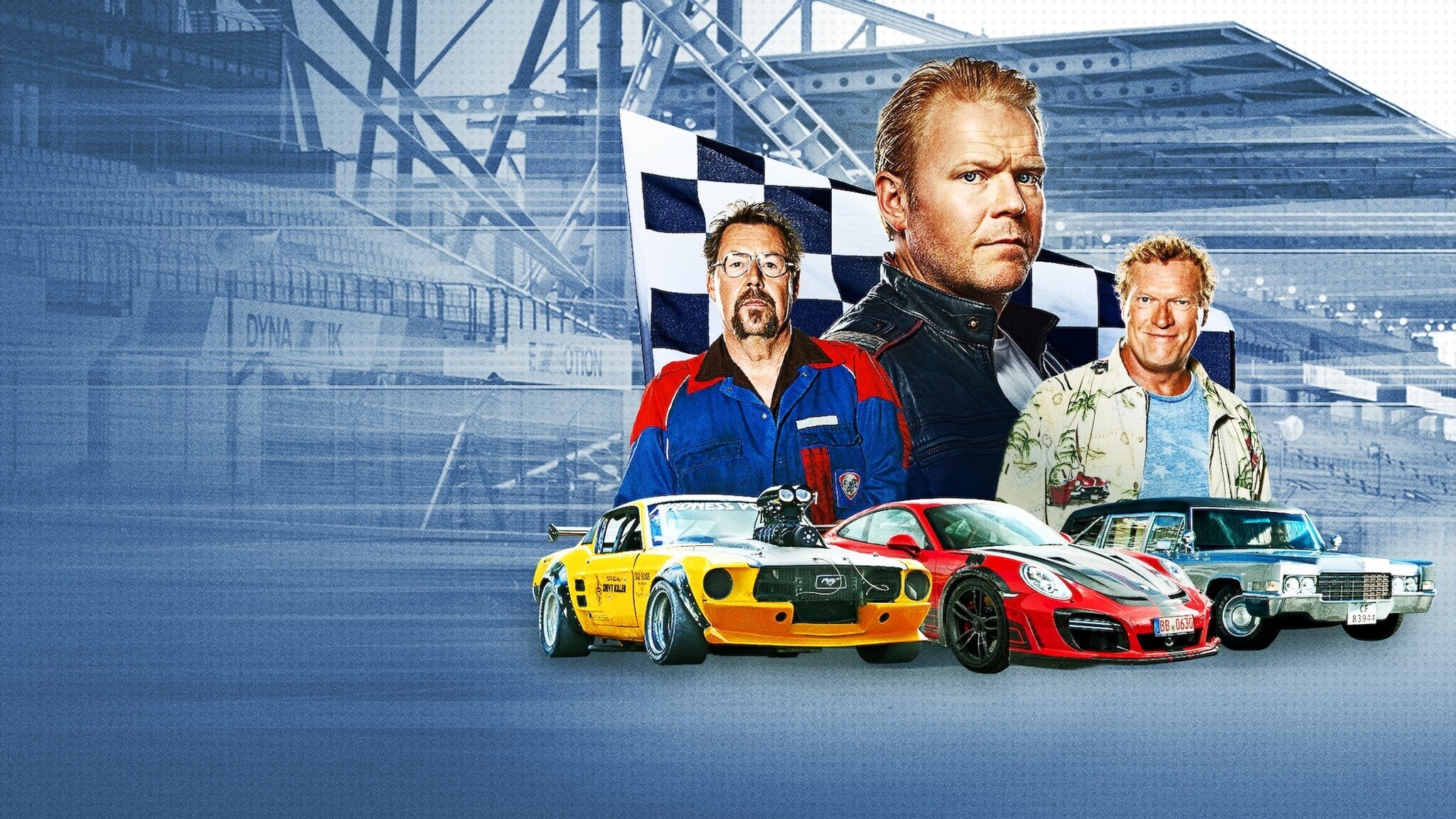 Backdrop for Asphalt Burning