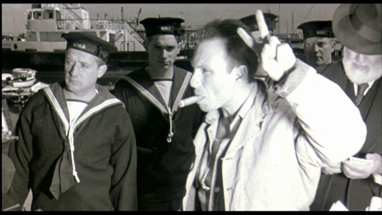 Backdrop for Churchill: The Hollywood Years