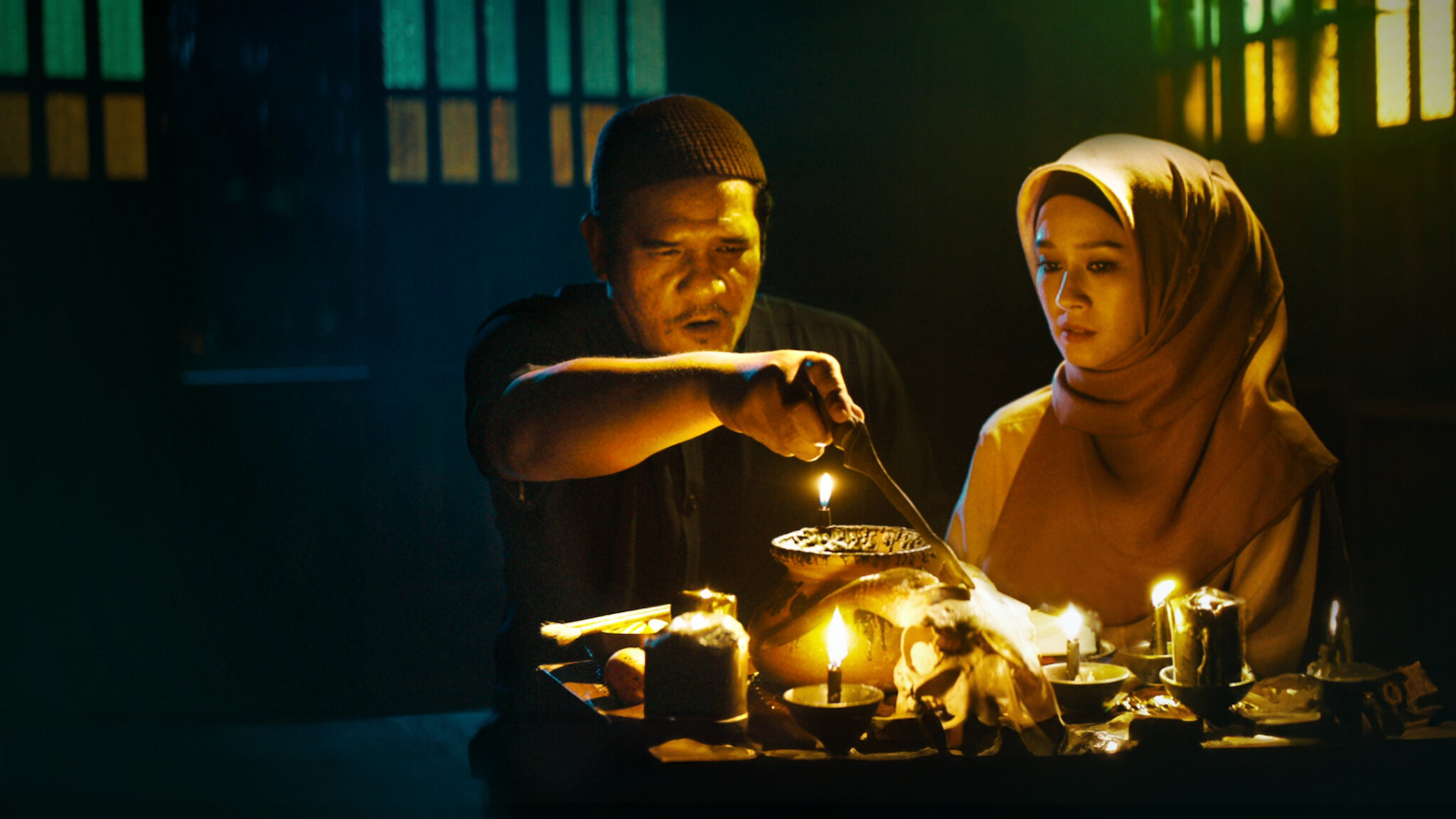 Backdrop for The Djinn's Curse