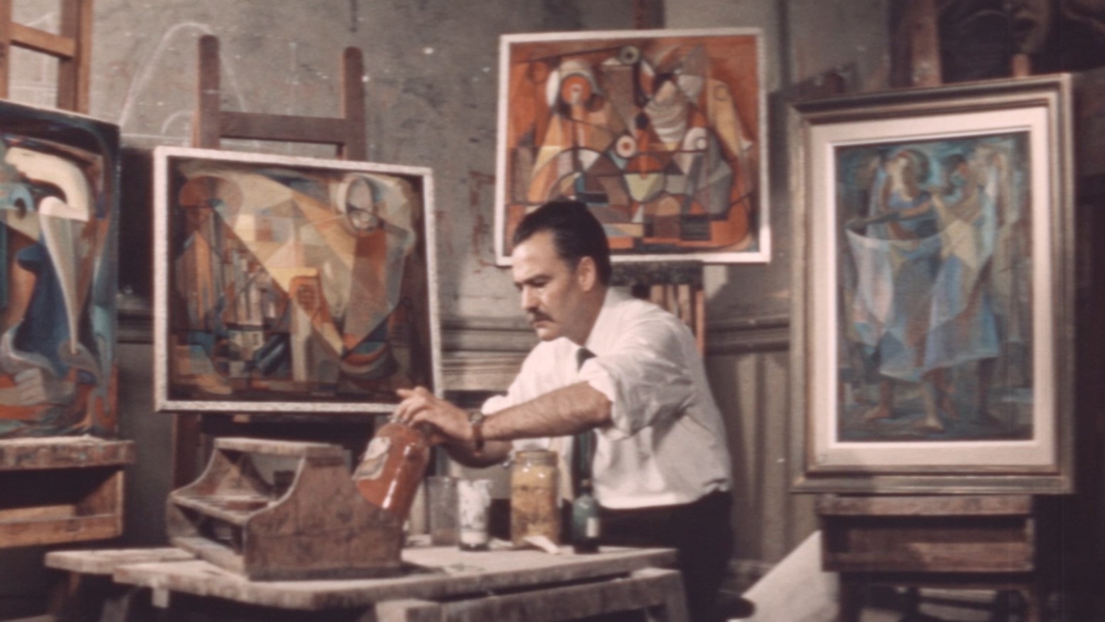 Backdrop for Los artistas plásticos de Chile