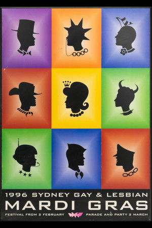 Poster for Sydney Gay and Lesbian Mardi Gras 1996