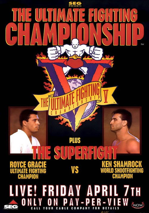 Poster for UFC 5: The Return of the Beast